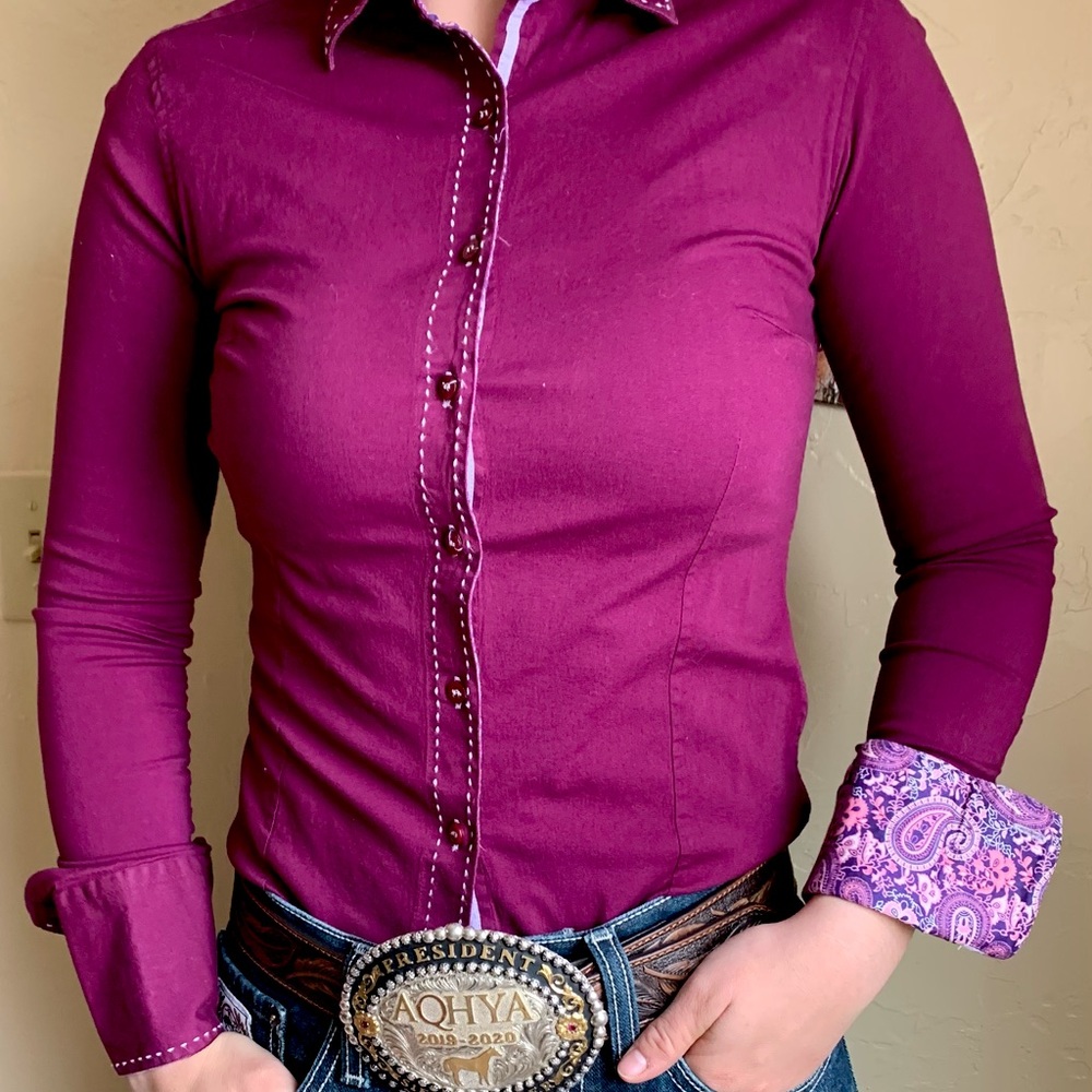 Royal Highness Equestrian Button Up